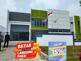 Espace Gudang Pabrik Kawasan Industri Jababeka Cikarang BAGUS Rapi