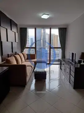 For Sale, ApartmenTaman Rasuna, 2 Br, View City Light, Furnished, SHGB