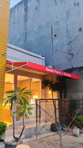 Jasa pembuatan kanopi kain minimalis