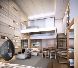 Mini office modern berkonsep SOHO di SOHO PANCORAN Jakarta Selatan