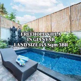 Villa Dengan Semi Tradisional Berlokasi Di Gianyar Bali