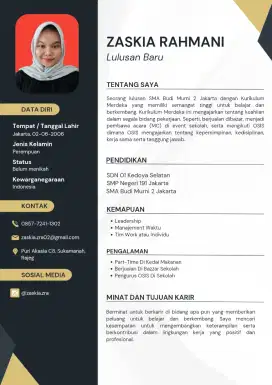 FRESH GRADUATE LULUSAN SMA