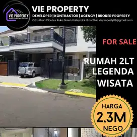 DIJUAL RUMAH 2 LANTAI DI LEGENDA WISATA CIBUBUR