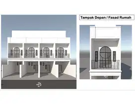 Rumah Brand New Murah di Bawah Pasaran, Way Putih Tanjung Duren