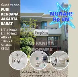 Murah Dijual rumah mewah di Puri Kencana,JakBar LT 250m2 LB304m2.