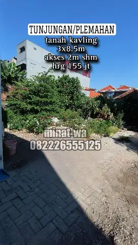 Tunjungan tanah kavling