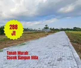 Tanah Sleman Murah, Area Villa, Lingkungan Adem Asri