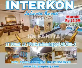Dijual rumah mewah dgn swimmingpool di Tmn Kbn Jrk Interkon,JakBar LT3
