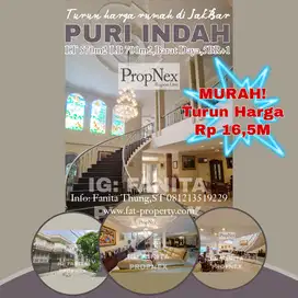 MURAH TURUN HARGA Dijual rumah mewah di Puri Indah,JakBar
