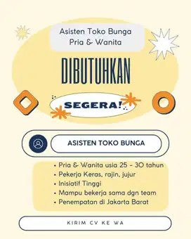Asiaten toko bunga - wanita & Pria
