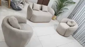 Sofa bekas japandi minimalis