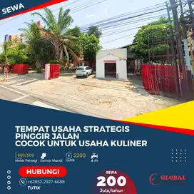Tempat Usaha Strategis Pinggir Jalan Cocok untuk Usaha Kuliner