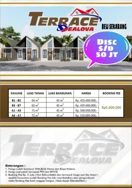 Hunian Nyaman Strategis DISC 50 JUTA