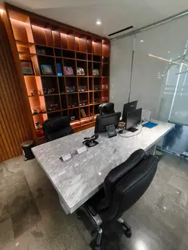 Disewakan office gold coast PIK luas 200m SEA VIEW FURNISH BAGUS