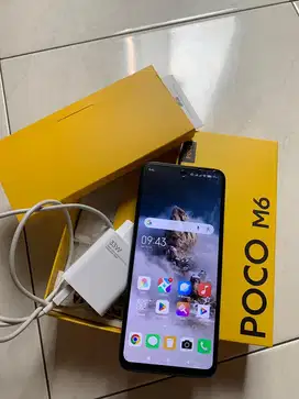 XIAOMI POCO M6 NFC RAM 8GB FULLSET SANGAT MULUS