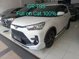 Toyota raize GR TSS 2021 Full ori cat KM40rb putih raise seize a/t