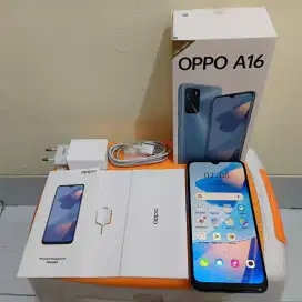 Oppo A16 4/64 GB Bekas Second Original Fullset