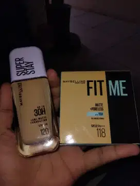MAYBELLINE FOUNDATIAN & POWDER