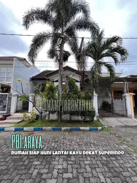 Rumah Siap Huni dekat Superindo di Araya Depan Malang