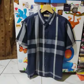 Kemeja pria Bublrberry Brits London Size XXL Fit  XL