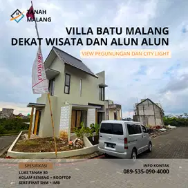 Villa Kota Batu view bagus, dekat Jatim Park dan alun alun Kota Batu