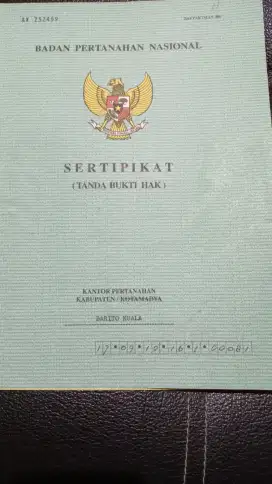 DIJUAL TANAH KAVLING