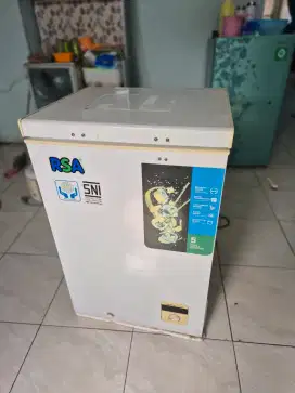 Jual Cepat Freezer RSA 100 L (Normal 100%)