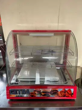 HANYA DISINI,UNIT BARU DAPAT HARGA SECOND  
Food Display Warmer GETRA