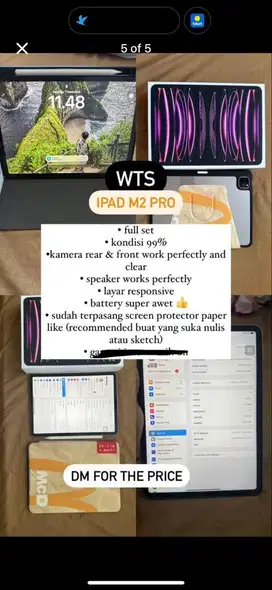 iPad Pro M2 128 GB