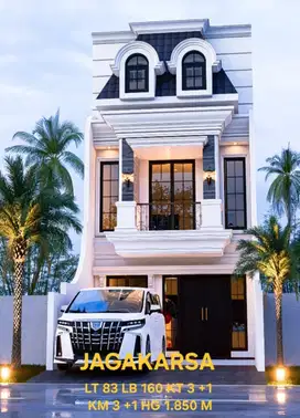 DI JUAL RUMAH BARU DI JAGAKARSA JAKARTA SELATAN