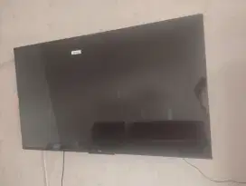 TCL TV 43inch,pemakain belum 2 thn