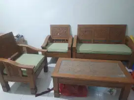 Sofa Minimalis Kayu Jati