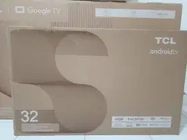 TCL 32 inchi Smart TV Android Netflix YouTube Digital BARU Garansi
