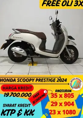 HONDA SCOOPY PRESTIGE 2024 BISA CASH DAN KREDIT