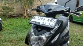 Di jual motor yamaha mio soul karbu 2009 warna hitam