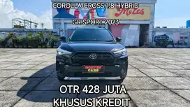Km 16 ribu TOYOTA COROLLA CROSS HYBRID GR SPORT AT 2023 ISTIMEWA