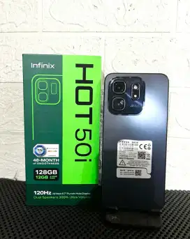 Infinix Hot 50i 6/128 MULUS Fullset Garansi 12 Bulan