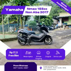 Yamaha Nmax 155cc non abs bluecore fi Tahun 2017 free BBN