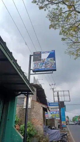 Papan nama neonbox huruf timbul bilbaord reklame