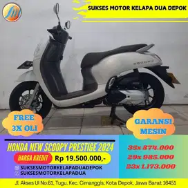HONDA NEW SCOOPY PRESTIGE 2024 CASH/KREDIT SYARAT MUDAH PROSES CEPAT
