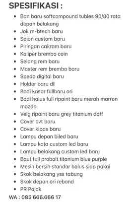 MIO 2009 BARU FULL MODIF