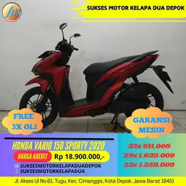 HONDA VARIO 150 SPORTY 2020 CASH/KREDIT DP MURAH SYARAT MUDAH