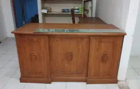 Meja kantor Kayu Jati