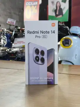 REDMI NOTE 14 PRO 5G HP GAMMING TERLARIS KREDIT DP 0% BUNGA 0%
