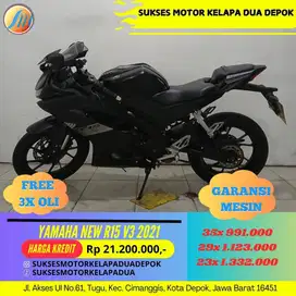 YAMAHA NEW R15 V3 2021 CASH/KREDIT GRATIS KIRIM JABODETABEK