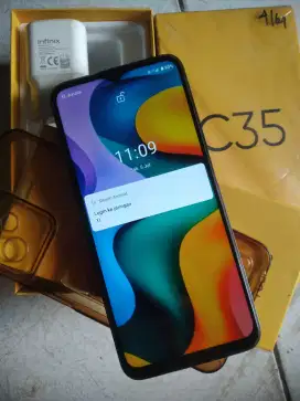 Realme C'35 4/64ori'an Mulus Smua,Bagus FP_On NoMinusNoRetak Fullset