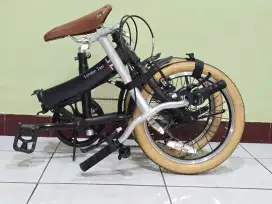 Sepeda Lipat London Taxi FDB 16 Black/Hitam
