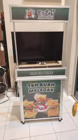 Booth Portable Jualan Es