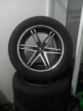 VELG ARSIX BLCK POL/INO R 20