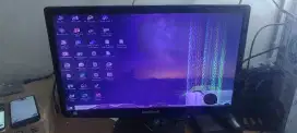 Monitor led samsung 22 inc kondisi seperti di gambar msh segel